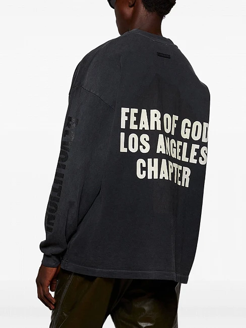 Fear of God Relaxed Long Sleeve Disciple Tee Flint