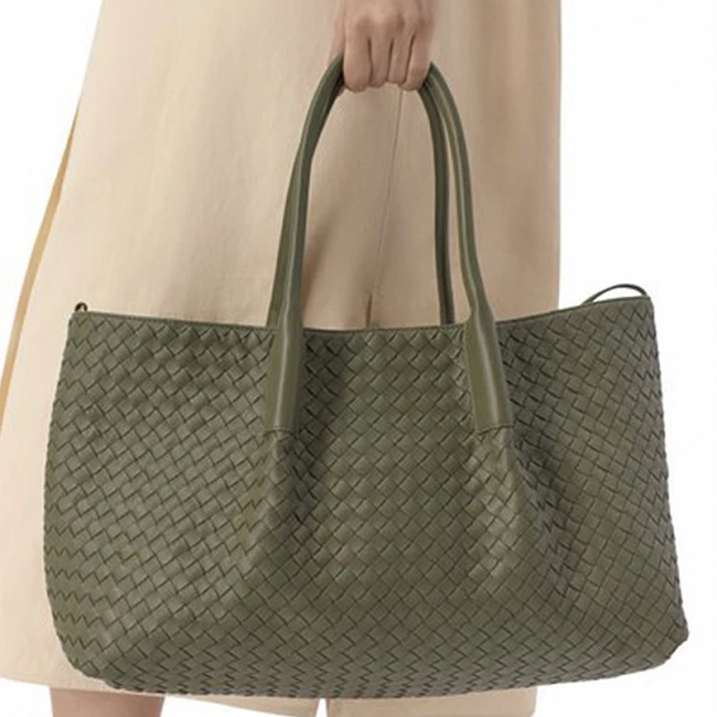 Bottega Veneta Pinacoteca Large Dark Olive