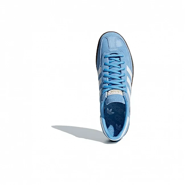 картинка Adidas Handball Spezial Light Blue магазин Одежда+ являющийся официальным дистрибьютором в России 