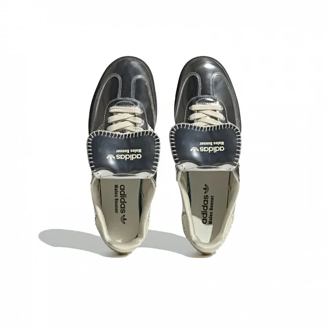 картинка Adidas Samba Wales Bonner Silver магазин Одежда+ являющийся официальным дистрибьютором в России 