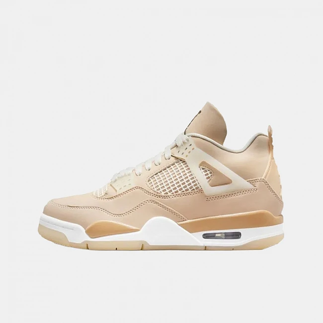 Nike Air Jordan 4 Shimmer Metallic Silver