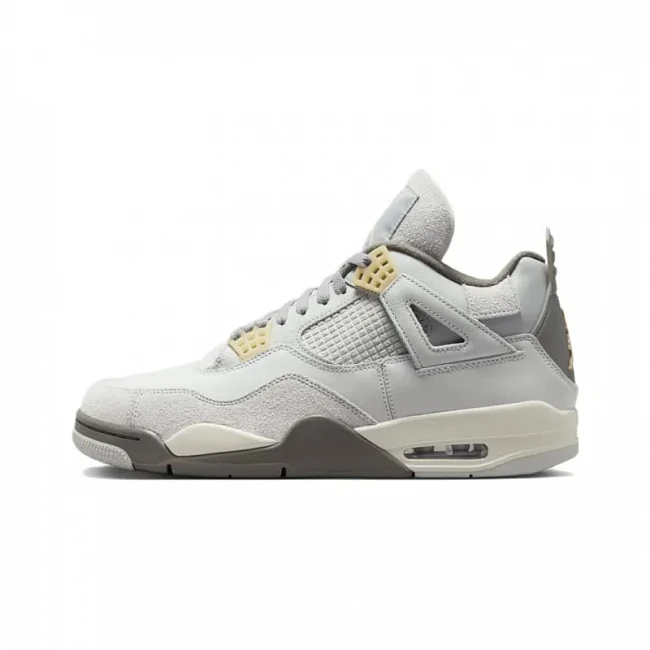 картинка Nike Air Jordan 4 Retro SE "Craft Photon Dust" магазин Одежда+ являющийся официальным дистрибьютором в России 
