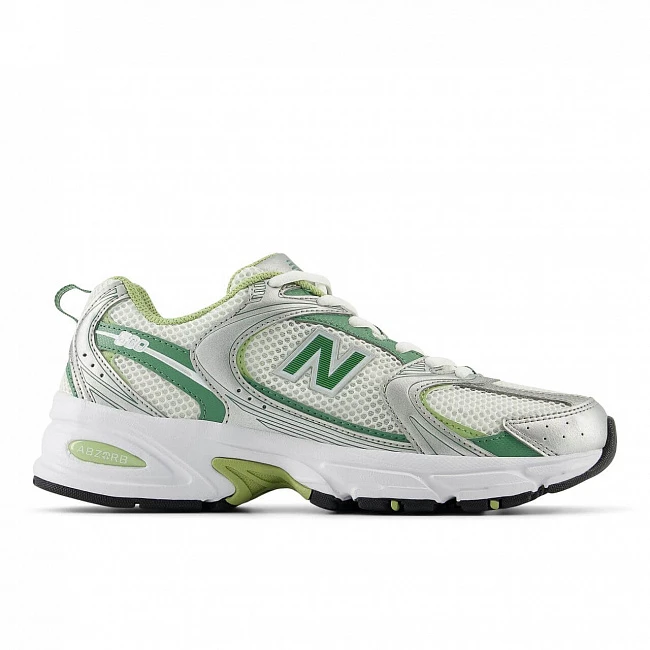 картинка New Balance 530 Silver/Green магазин Одежда+ являющийся официальным дистрибьютором в России 