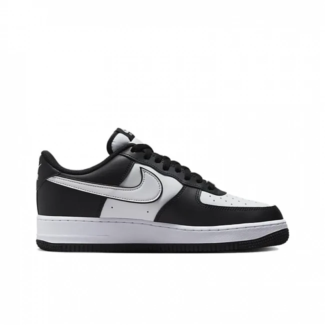 картинка Nike Air Force 1 Low '07 White Swoosh Panda магазин Одежда+ являющийся официальным дистрибьютором в России 