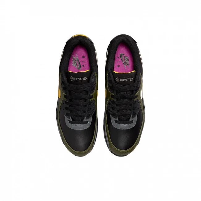 картинка Nike Air Max 90 Gore-Tex Black Cargo Khaki магазин Одежда+ являющийся официальным дистрибьютором в России 
