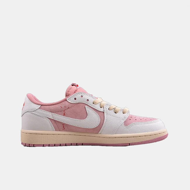 картинка Nike Air Jordan 1 Low OG Travis Scott Pink Shy магазин Одежда+ являющийся официальным дистрибьютором в России 