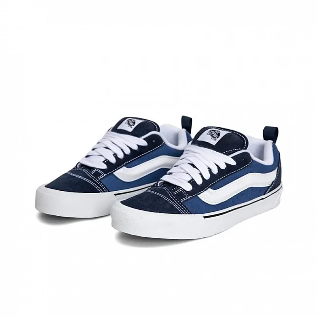 картинка Vans Knu Skool Navy White магазин Одежда+ являющийся официальным дистрибьютором в России 