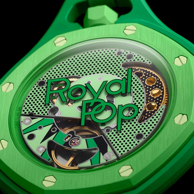 Swatch × Audemars Piguet Bioceramic Royal Pop Green Eight