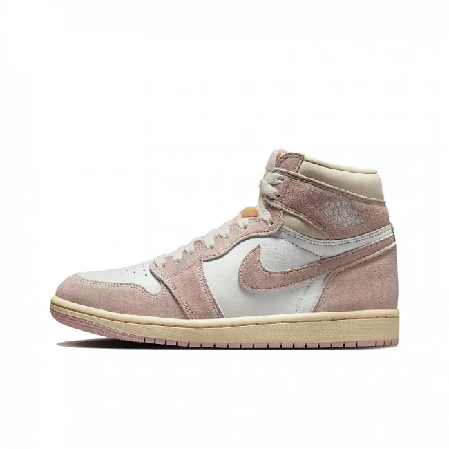 картинка Nike Air Jordan 1 Retro High OG "Washed Pink" магазин Одежда+ являющийся официальным дистрибьютором в России 