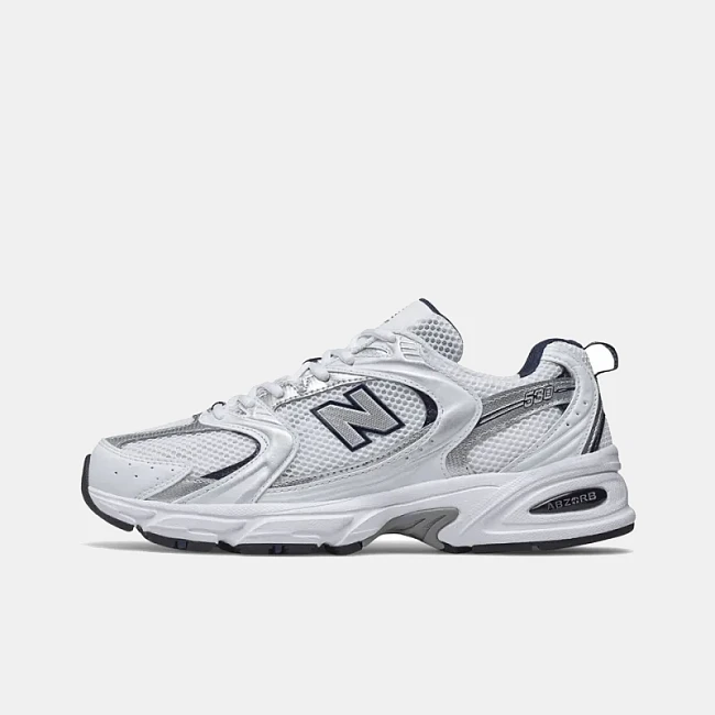 картинка New Balance 530 "White Silver Navy" магазин Одежда+ являющийся официальным дистрибьютором в России 