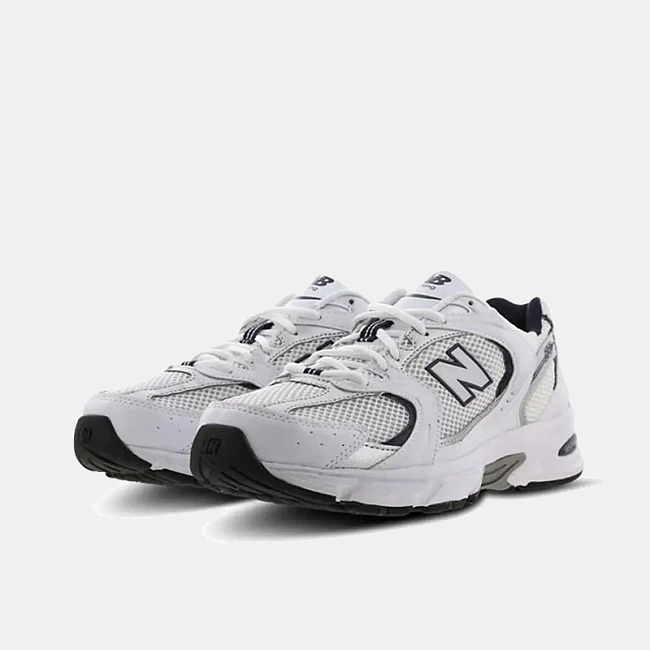 картинка New Balance 530 "White Silver Navy" магазин Одежда+ являющийся официальным дистрибьютором в России 