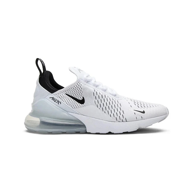 картинка Nike Air Max 270 White Black магазин Одежда+ являющийся официальным дистрибьютором в России 
