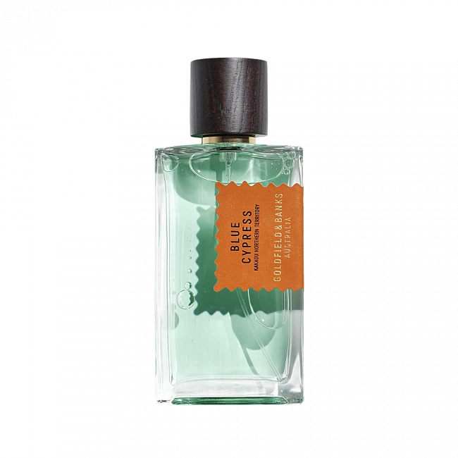картинка Goldfield & Banks Blue Cypress 100ml магазин Одежда+ являющийся официальным дистрибьютором в России 