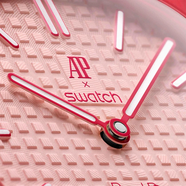 Swatch × Audemars Piguet Bioceramic Royal Pop Otto Rosso