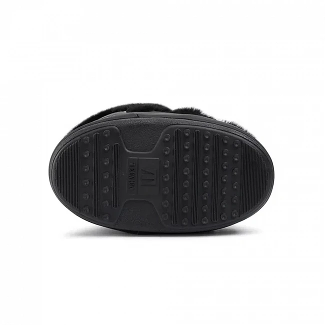 картинка Icon Faux Fur Moon Boot Black магазин Одежда+ являющийся официальным дистрибьютором в России 