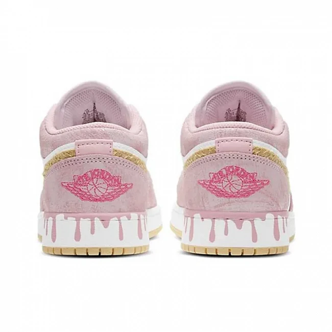 картинка Nike Air Jordan 1 Low Paint Drip магазин Одежда+ являющийся официальным дистрибьютором в России 