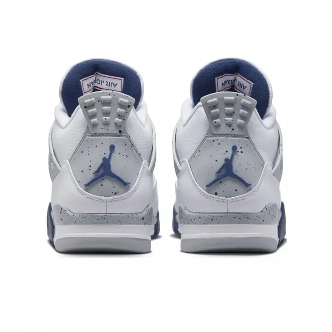 картинка Nike Air Jordan 4 Retro "Midnight Navy" магазин Одежда+ являющийся официальным дистрибьютором в России 