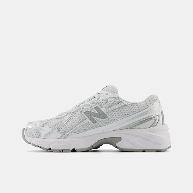 картинка New Balance 740 White Silver Metallic магазин Одежда+ являющийся официальным дистрибьютором в России 