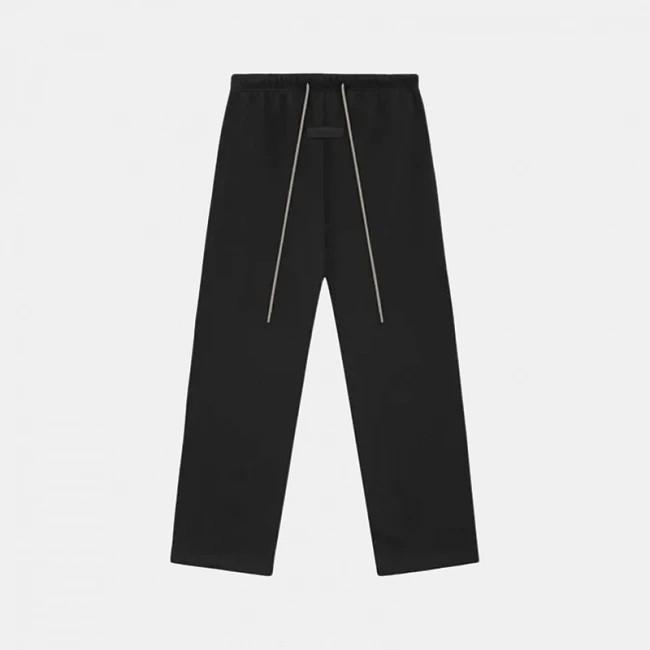 картинка Fear Of God Essentials Lounge Sweatpant Black магазин Одежда+ являющийся официальным дистрибьютором в России 