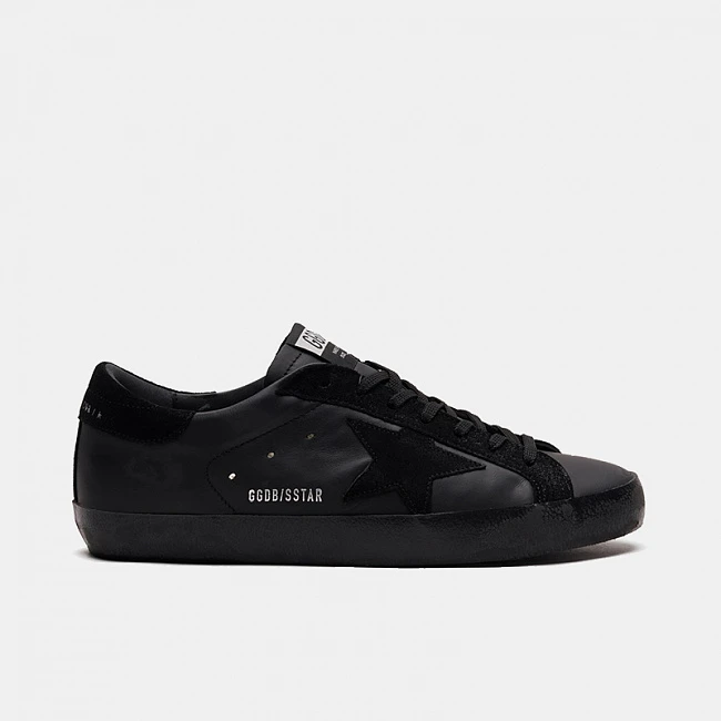 Golden Goose Super-Star Black Nappa