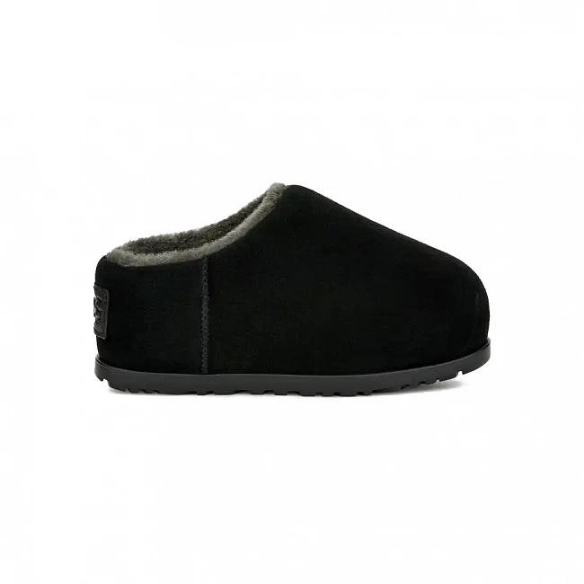 картинка UGG Pumped Slide Black магазин Одежда+ являющийся официальным дистрибьютором в России 