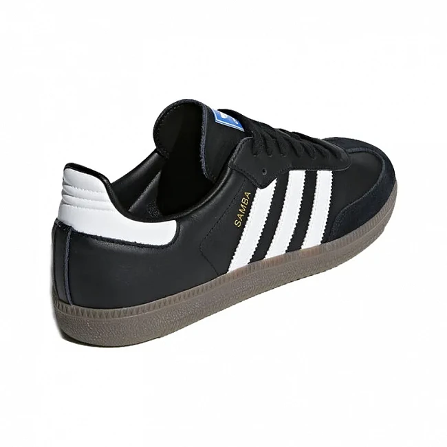 картинка Adidas Samba Black White Gum магазин Одежда+ являющийся официальным дистрибьютором в России 