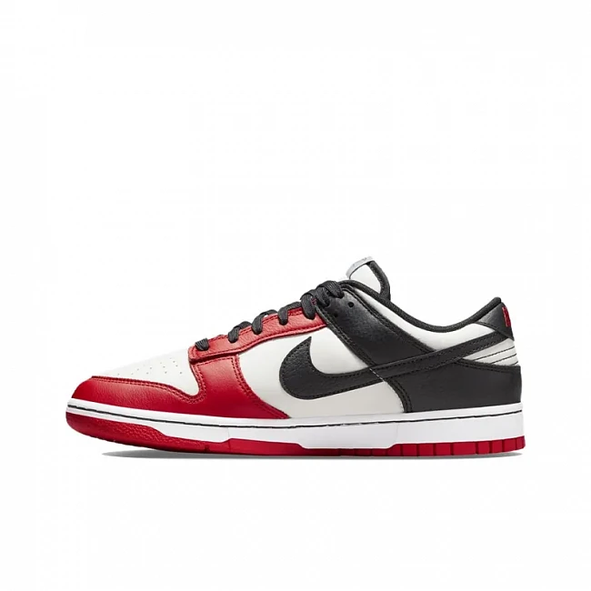 картинка Nike Dunk Low EMB NBA "75th Anniversary Chicago" магазин Одежда+ являющийся официальным дистрибьютором в России 