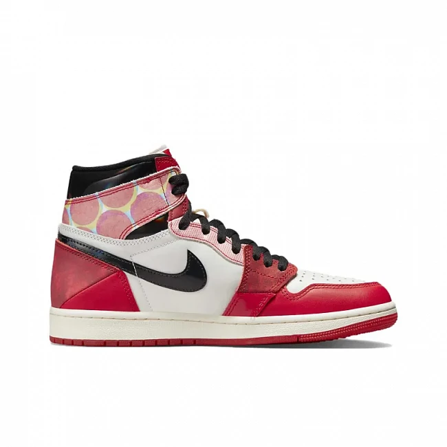 картинка Nike Air Jordan 1 High OG "Spider-Man Across the Spider-Verse" магазин Одежда+ являющийся официальным дистрибьютором в России 