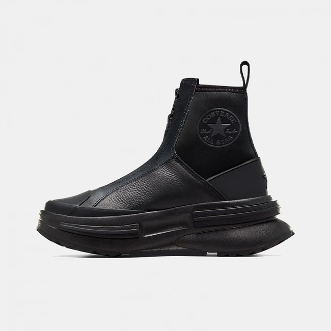 картинка Converse Run Star Legacy Chelsea Boot CX Triple Black магазин Одежда+ являющийся официальным дистрибьютором в России 