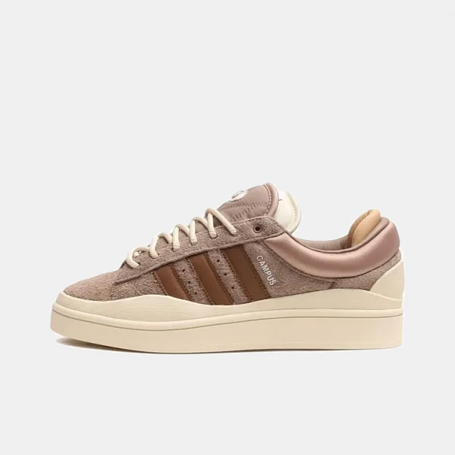 картинка Adidas Bad Bunny x Campus Light Chalky Brown магазин Одежда+ являющийся официальным дистрибьютором в России 