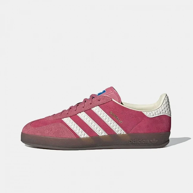 картинка Adidas Gazelle "Pink Cloud White" магазин Одежда+ являющийся официальным дистрибьютором в России 