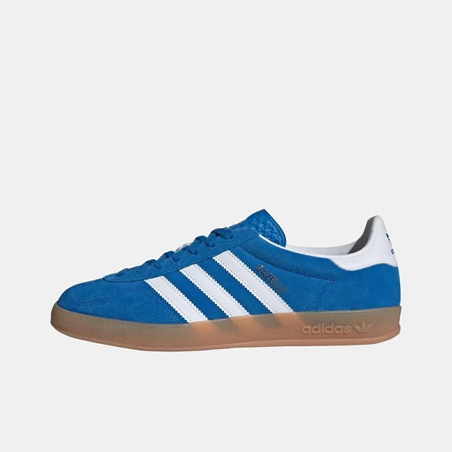 картинка Adidas Gazelle Blue Bird Cloud White магазин Одежда+ являющийся официальным дистрибьютором в России 