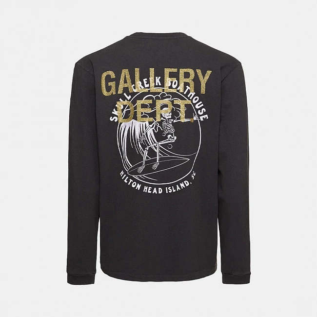 Gallery Dept. Skull Creek Long Sleeve Vintage Black