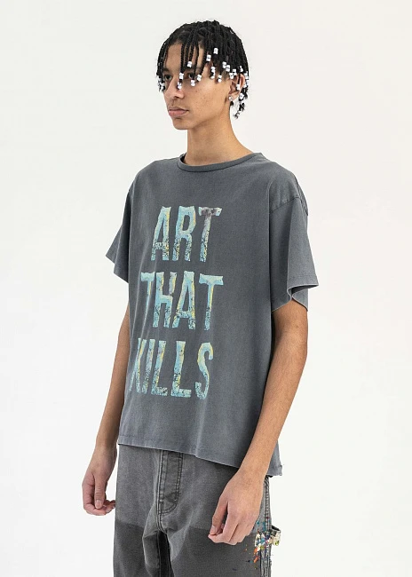 Gallery Dept. T-shirt Art That kiils Black
