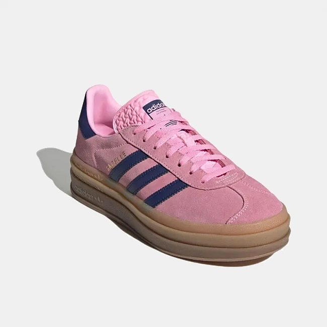 картинка Adidas Gazelle Bold "Pink Glow" магазин Одежда+ являющийся официальным дистрибьютором в России 
