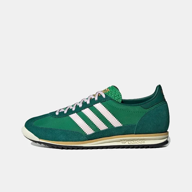 картинка Adidas SL 72 Collegiate Green магазин Одежда+ являющийся официальным дистрибьютором в России 