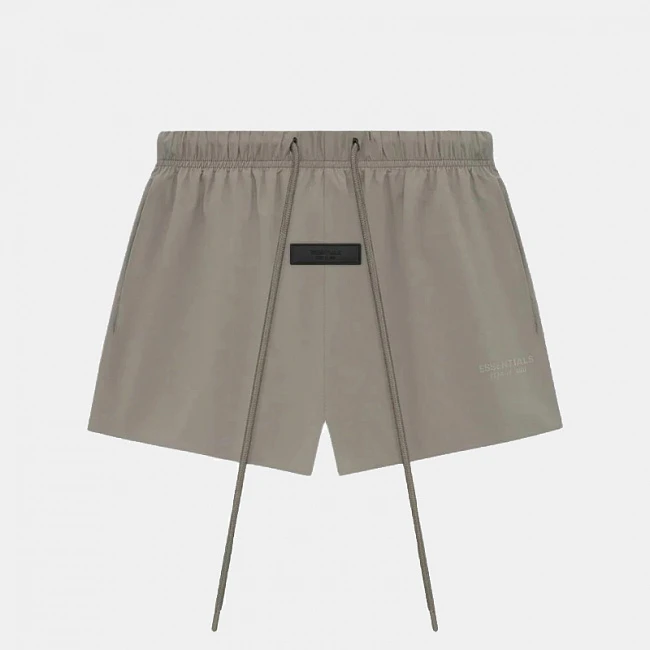 Fear of God Essentials Nylon Running Short SS24 Wood