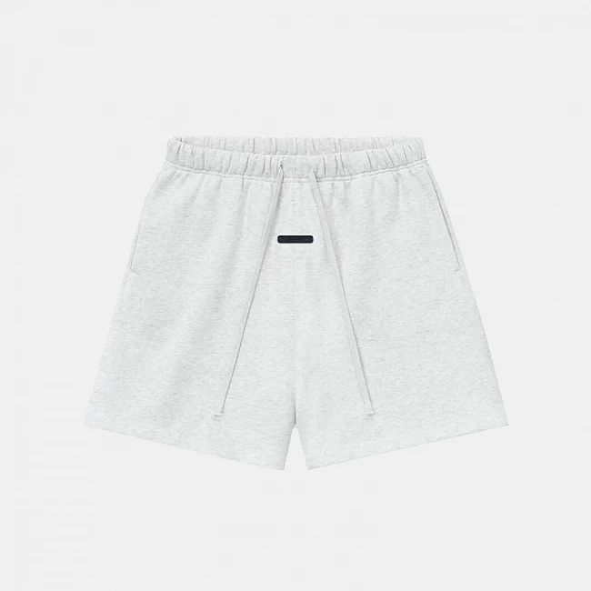 Fear of God Essentials Signature Classic Short Oatmeal Heather/Light Heather