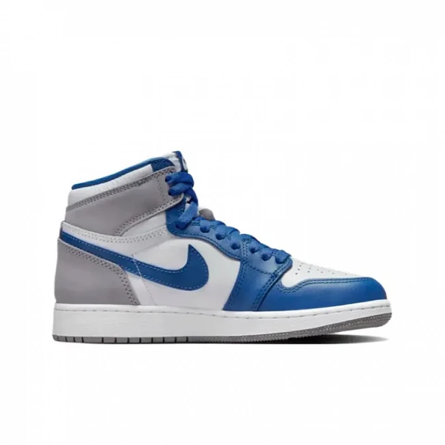 картинка Nike Air Jordan 1 Retro High OG "True Blue" магазин Одежда+ являющийся официальным дистрибьютором в России 