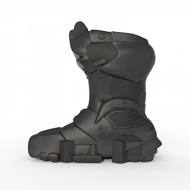 картинка Bravest Studios Chief Boot Black магазин Одежда+ являющийся официальным дистрибьютором в России 