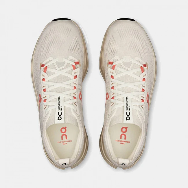 On Cloudsurfer Max Ivory / Salmon