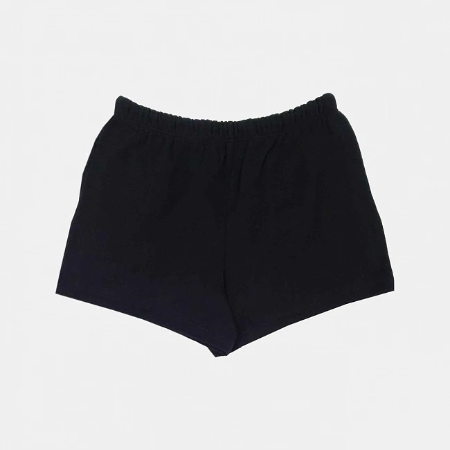картинка Fear of God Essentials Core Collection Sweatshort Black магазин Одежда+ являющийся официальным дистрибьютором в России 
