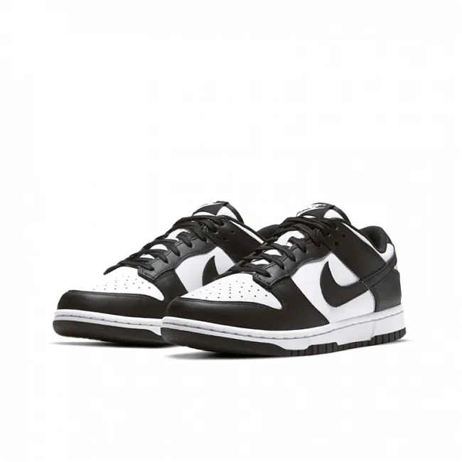 картинка Nike Dunk Low WMNS "White Black" магазин Одежда+ являющийся официальным дистрибьютором в России 