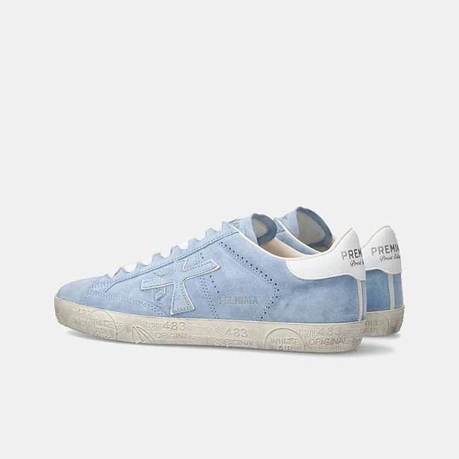 Premiata Stevend Light Blue / White
