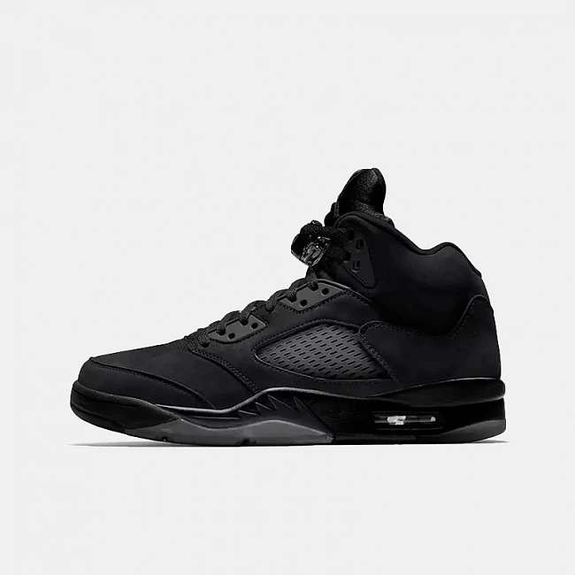 картинка Nike Air Jordan 5 Black Cat магазин Одежда+ являющийся официальным дистрибьютором в России 