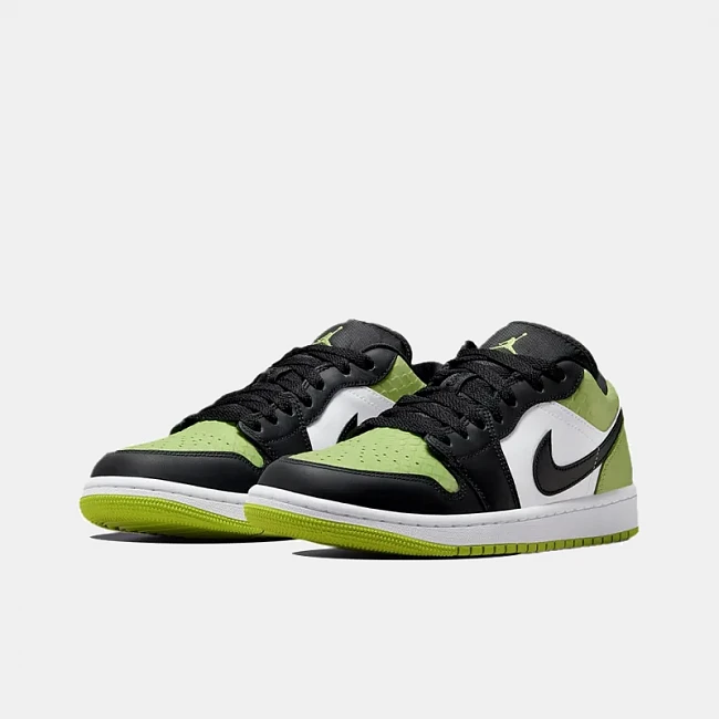 Nike Air Jordan 1 Low Snakeskin Vivid Green'