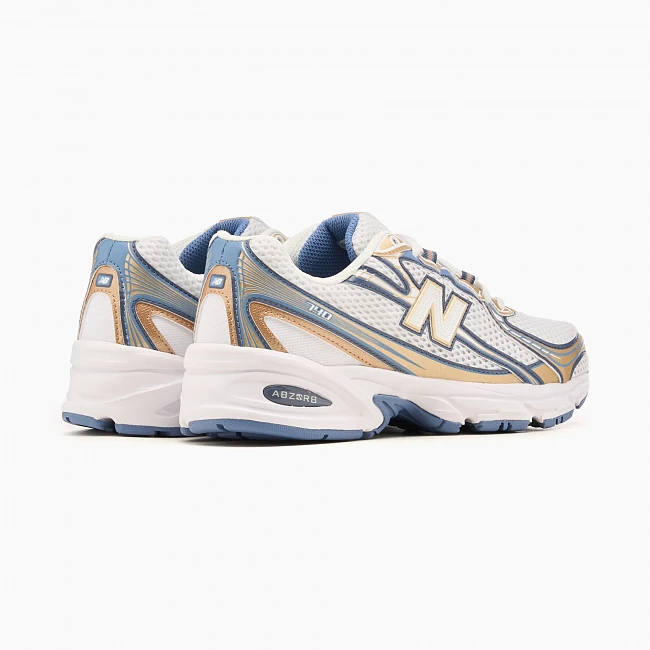 картинка New Balance 740 Heron Blue / Vintage Indigo магазин Одежда+ являющийся официальным дистрибьютором в России 