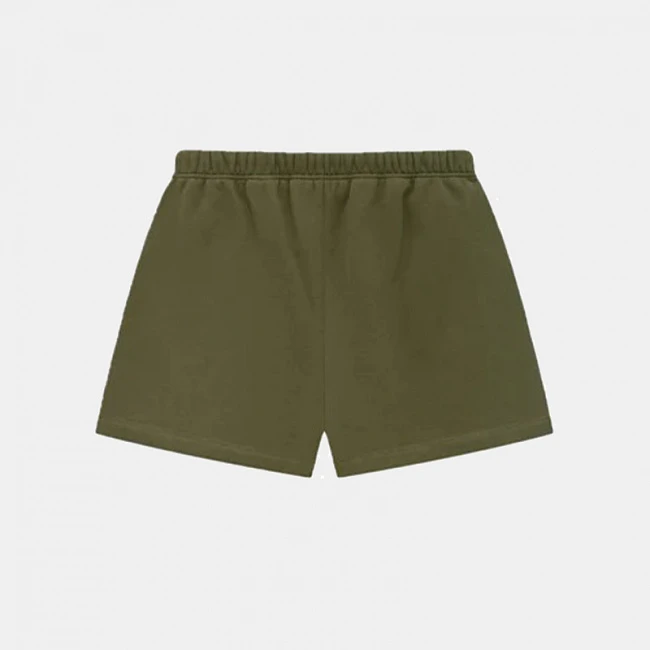 Fear of God Essentials Fleece Soccer Short Military