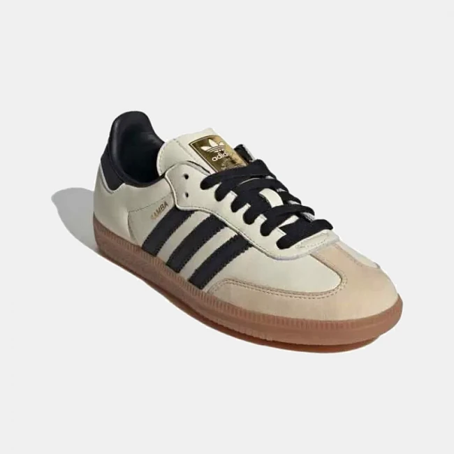 картинка Adidas Samba Cream White Sand Strata магазин Одежда+ являющийся официальным дистрибьютором в России 