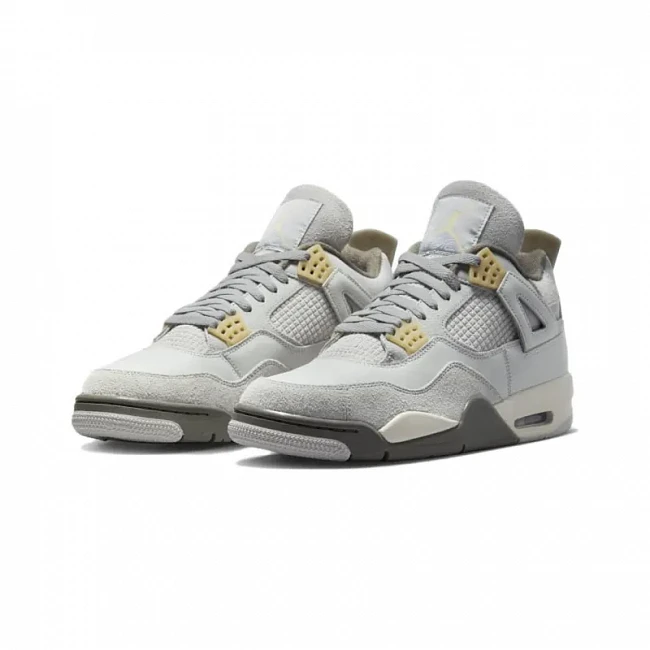 картинка Nike Air Jordan 4 Retro SE "Craft Photon Dust" магазин Одежда+ являющийся официальным дистрибьютором в России 